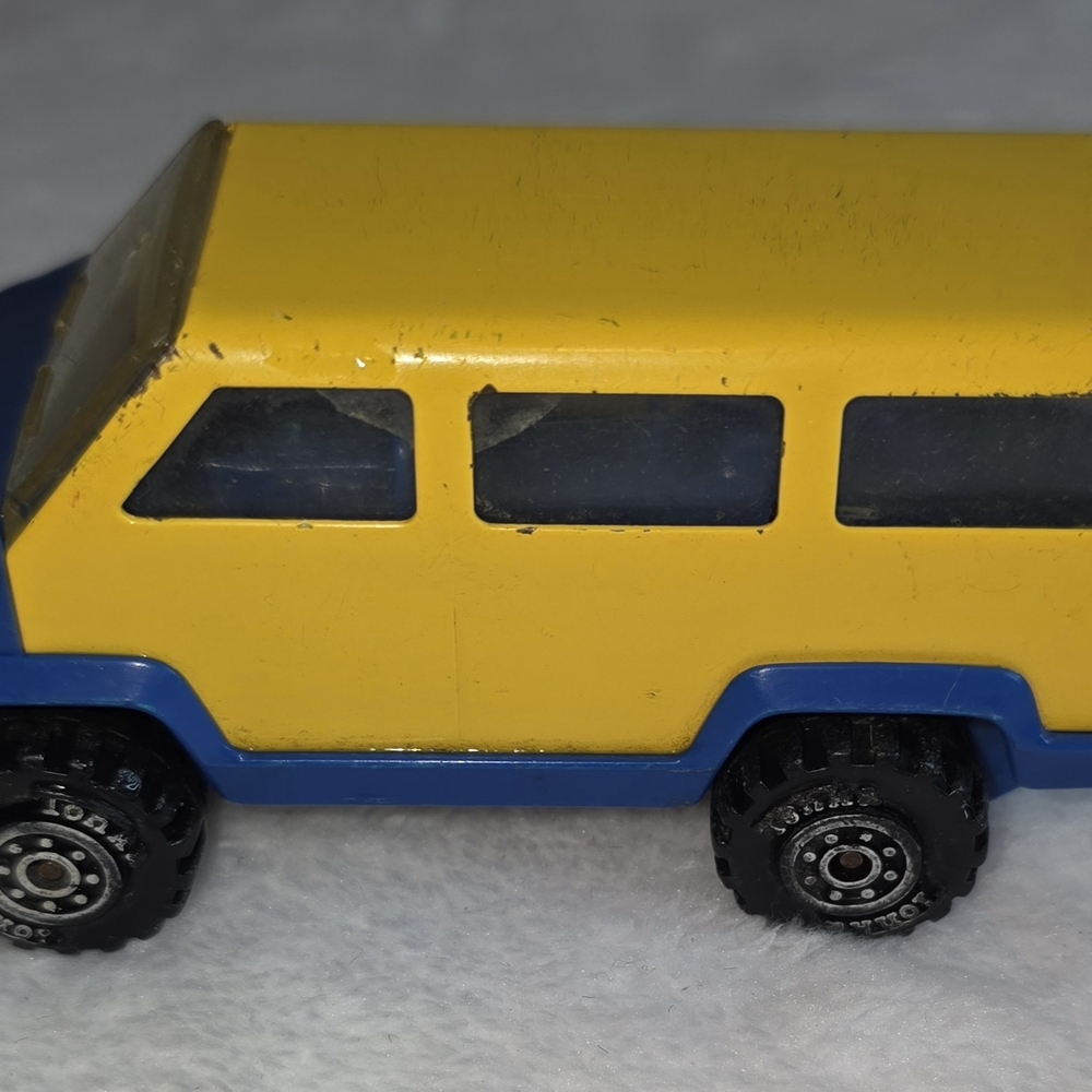 TONKA Yellow and Blue Toy Van